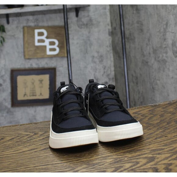 NWT SOREL Womens Out N About lV Low Waterproof Sneaker 2088221 Black 5.5M - Picture 9 of 14